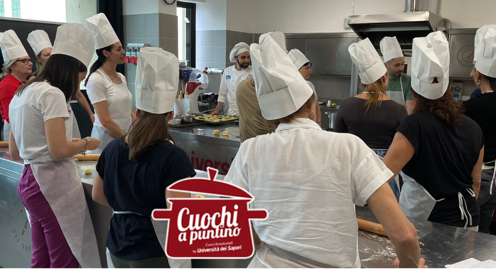 Corso amatoriali di cucina Cuochi a Puntino